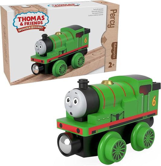 Percy Wooden Railway Engine – 2022 Mattel Fisher-Price – HBJ86
