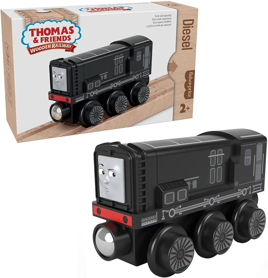 Diesel Wooden Railway Engine – 2022 Mattel Fisher-Price – HBJ84